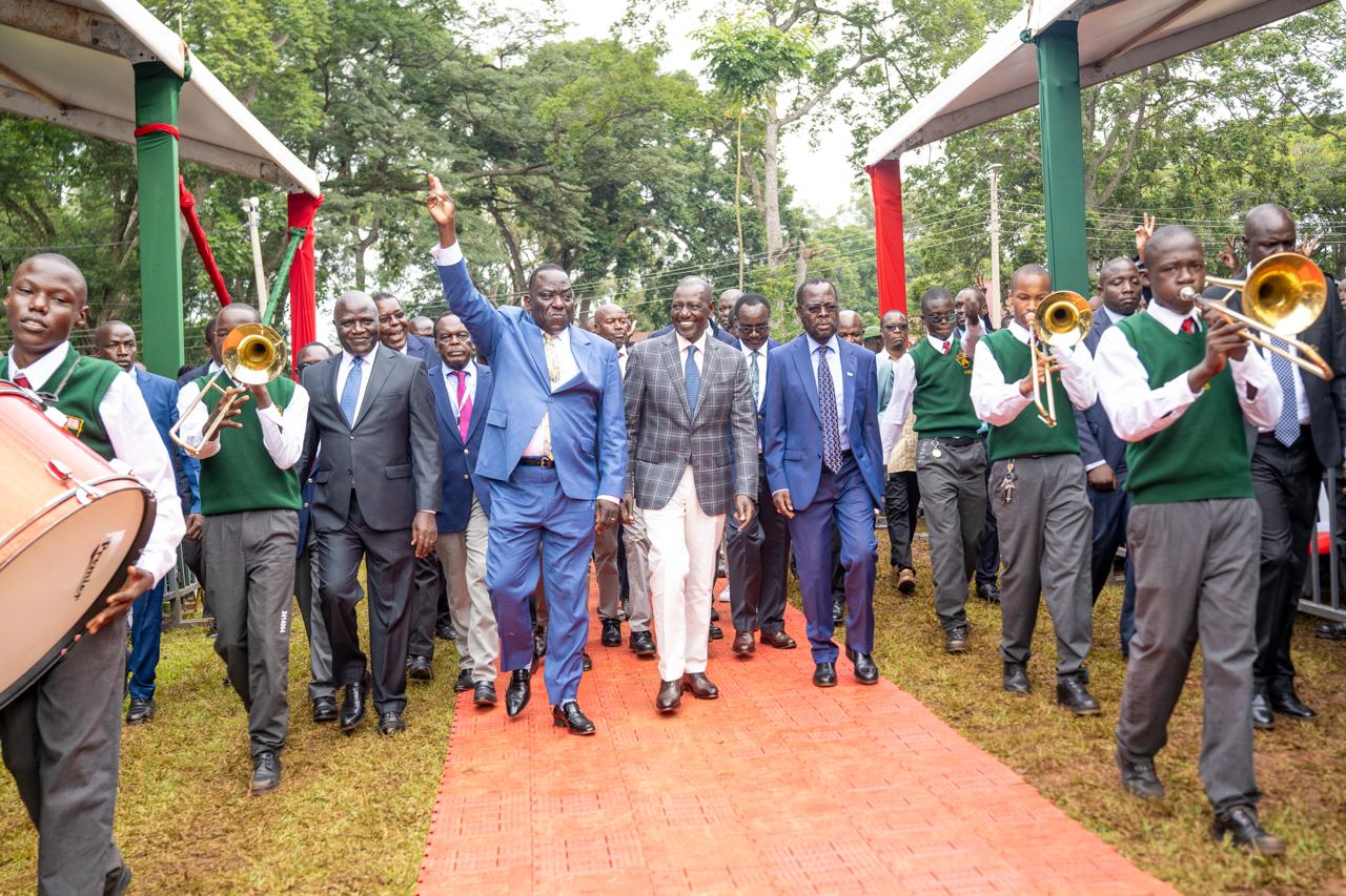 PRESIDENT WILLIAM RUTO AT MASENO SCHOOL
