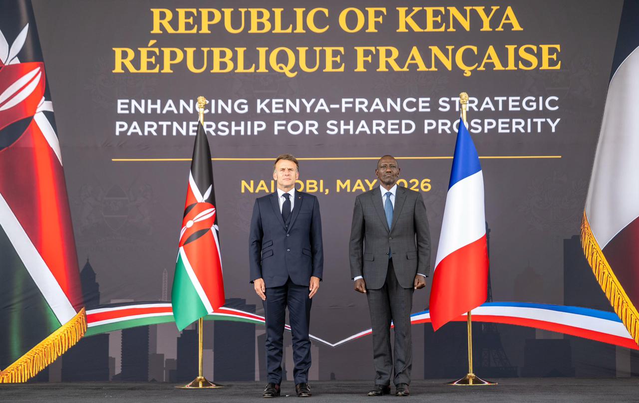 Macron praises Ruto’s global leadership