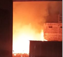Waruku residents left homeless after devastating fire