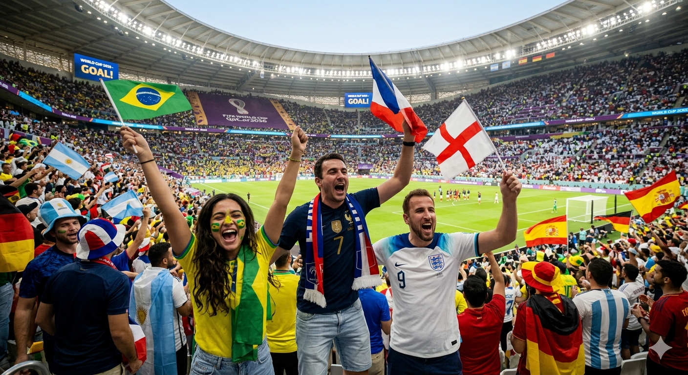 Fans at a stadium/AI-Generated