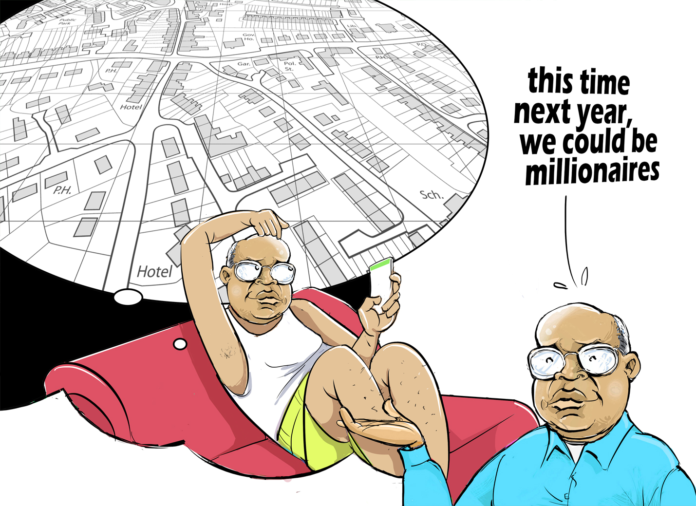 G-SPOT: Bedsitter dream of building an empire