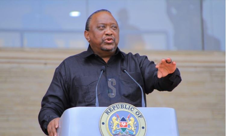 Former President Uhuru Kenyatta