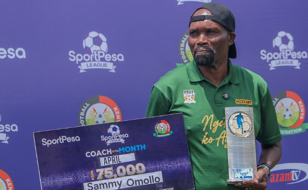 APS Bomet head coach Sammy "Pamzo" Omollo/ HANDOUT