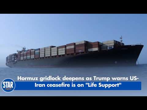 Hormuz Gridlock Deepens As Trump Warns US Iran Ceasefire Is On ‘Life Support