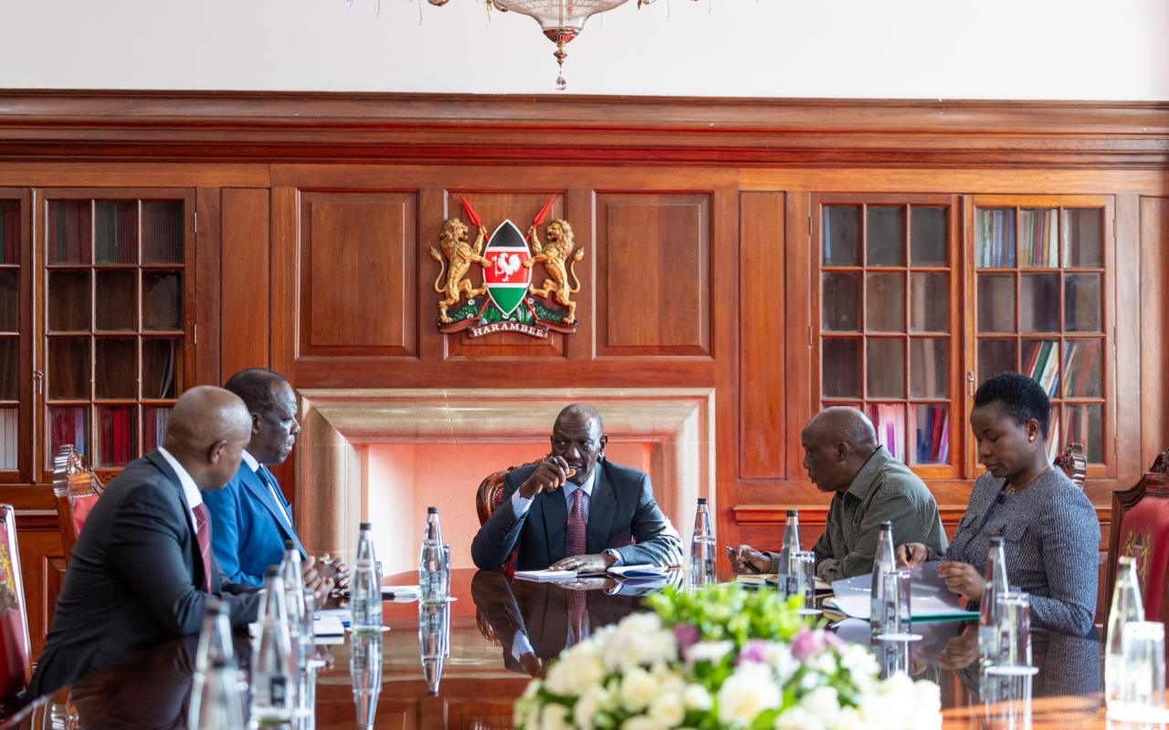 Ruto meets NYOTA team as youth grant payout nears