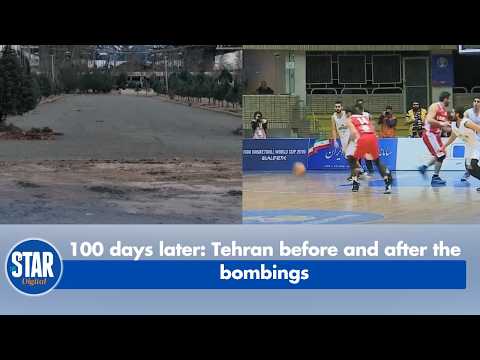 100 days later  – Tehran before and after the bombings