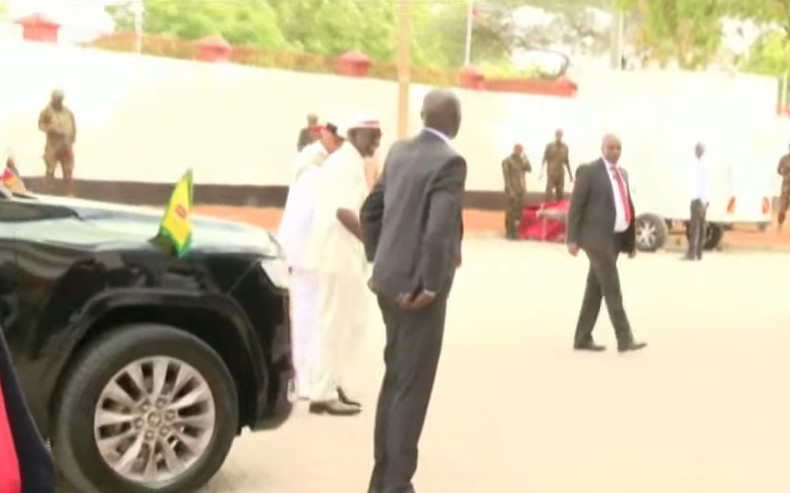 Ruto arrives for historic Wajir Madaraka Day fete