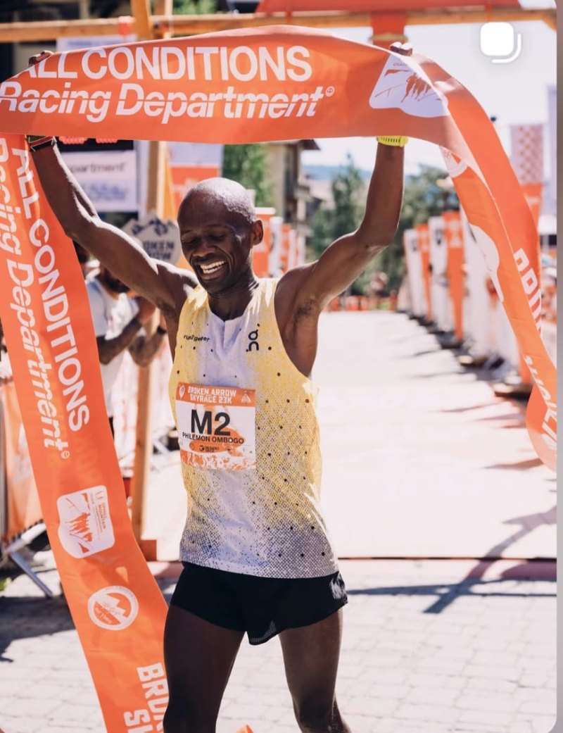Kiriago confident of Mountain Running World Cup title defence after Broken Arrow Skyrace triumph
