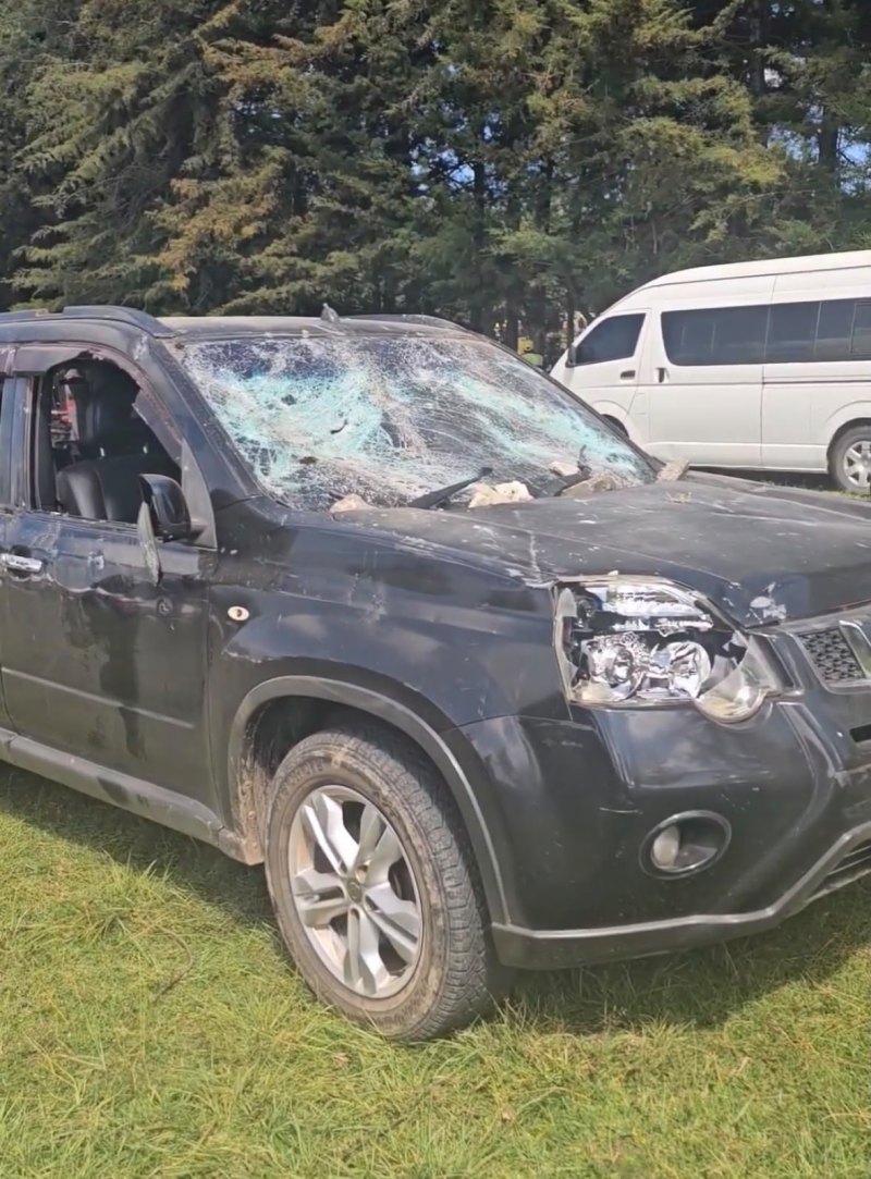 Three shot, vehicles vandalized as political camps clash