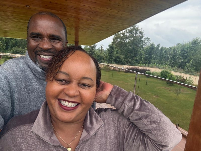 Waiguru refutes reports of separation from husband