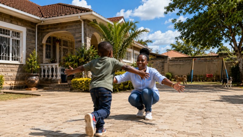 MODERN MUM: Longing for childhood home