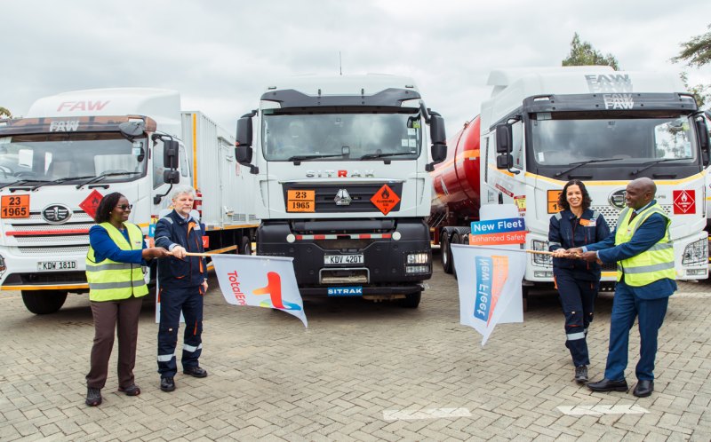 TotalEnergies cuts carbon emissions with 100% fleet renewal in Kenya