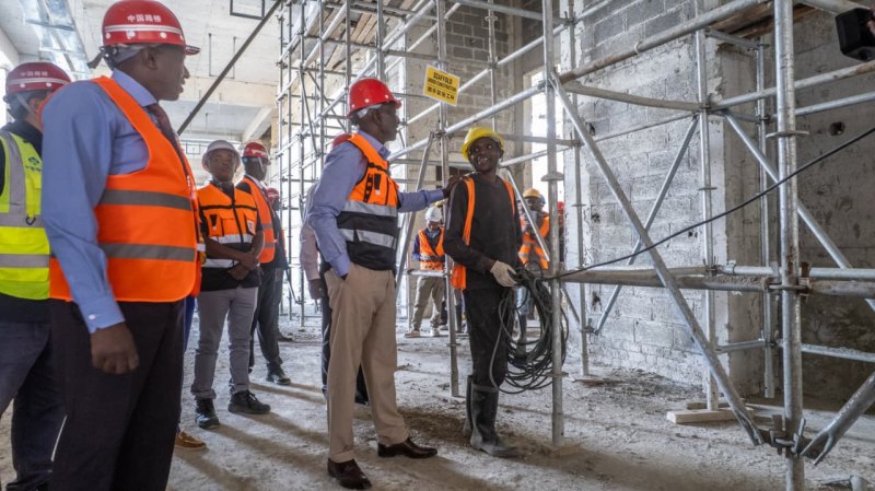 Ruto announces plans to build mall at Bomas complex