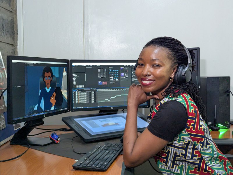 She left TV to build an animation dream