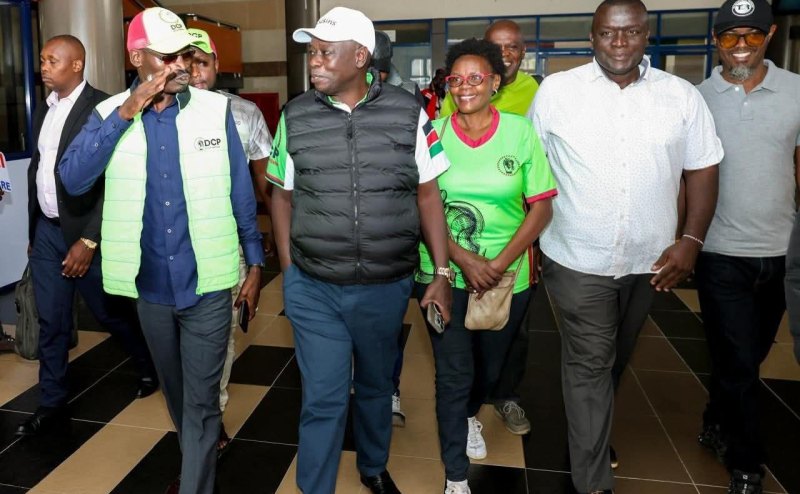 Gachagua arrives in western Kenya for three-day tour