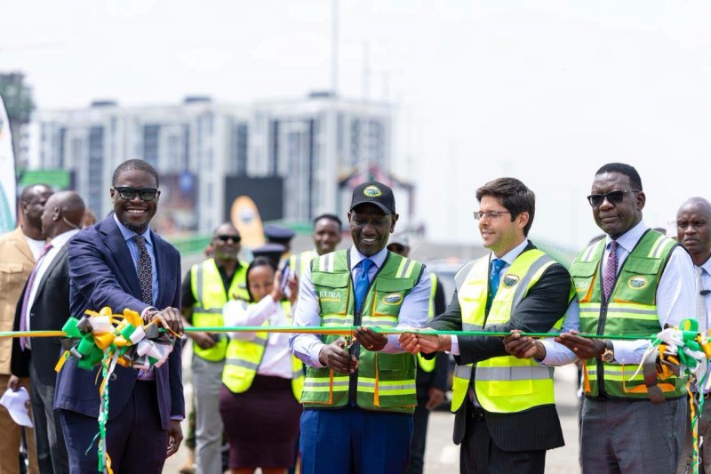 Ruto, Sakaja commission Ngong Road–Naivasha Road viaduct