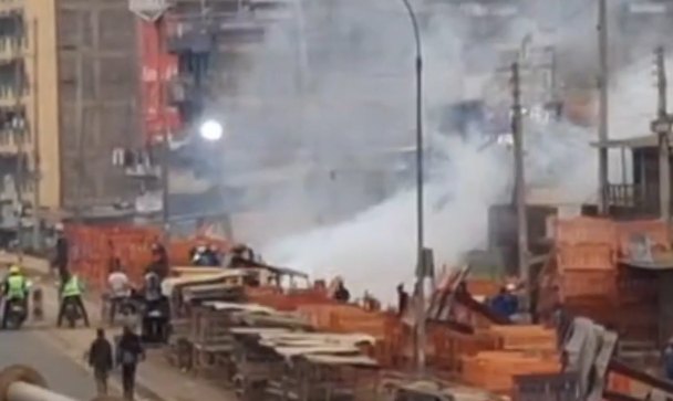 Police fire teargas as crowds gather in Githurai