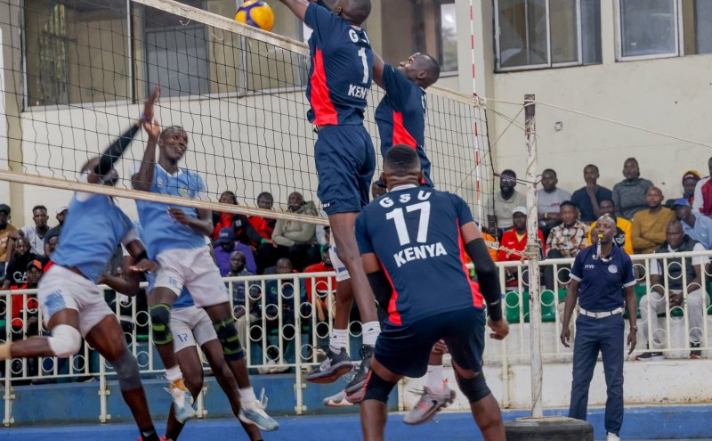 Kenya Police men, women teams storm into KVF Quarters