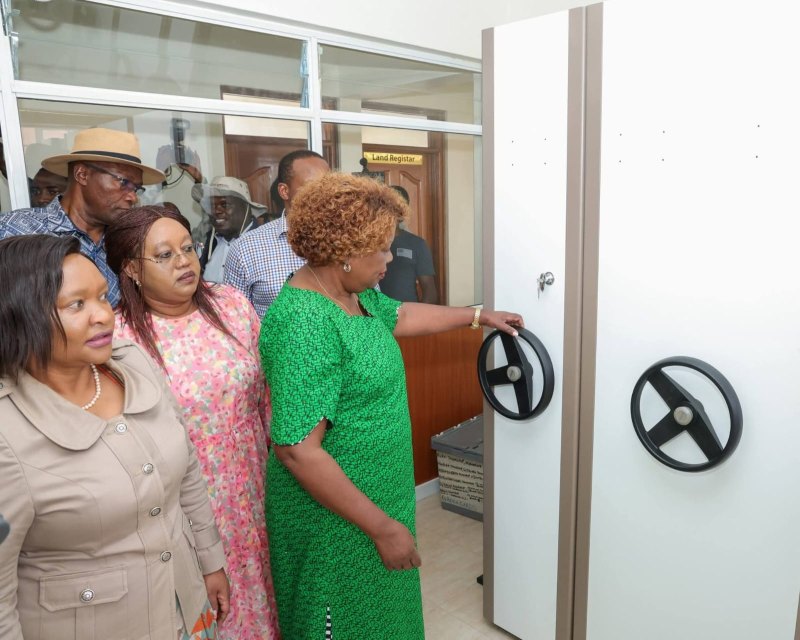 Wahome opens Nyandarua lands office as 27,000 title deeds issued
