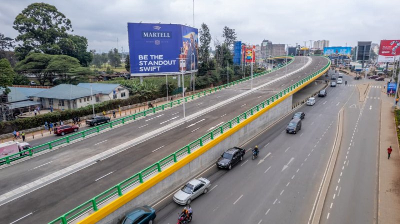[PHOTOS] The new Ngong –Naivasha Road viaduct