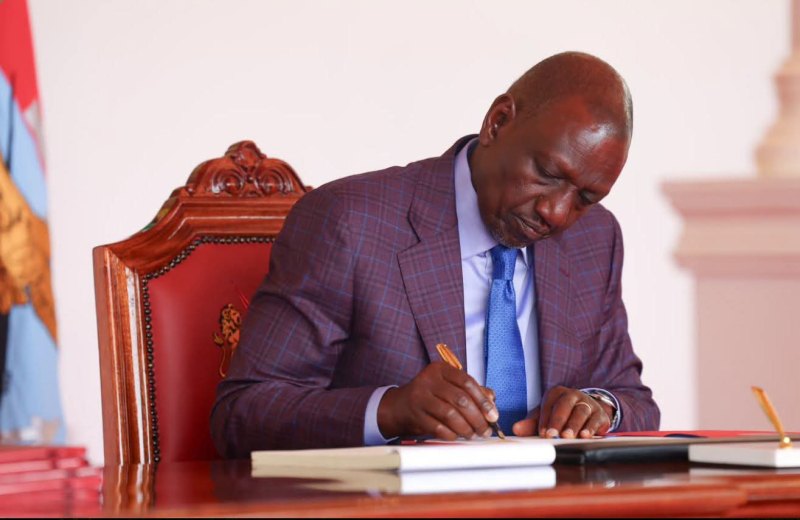 Counties in line for Sh428bn windfall as Ruto signs new revenue sharing Bill