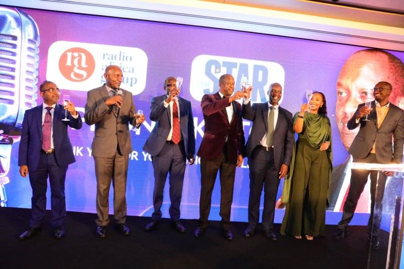 [PHOTOS] Radio Africa honours its outgoing chairman Kiprono Kittony