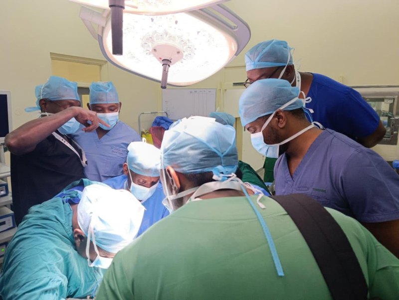 KNH doctors remove 4kg liver tumour in life-saving surgery