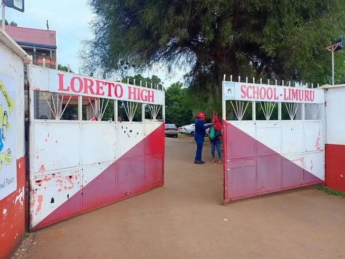 Loreto High School Limuru closed after unrest