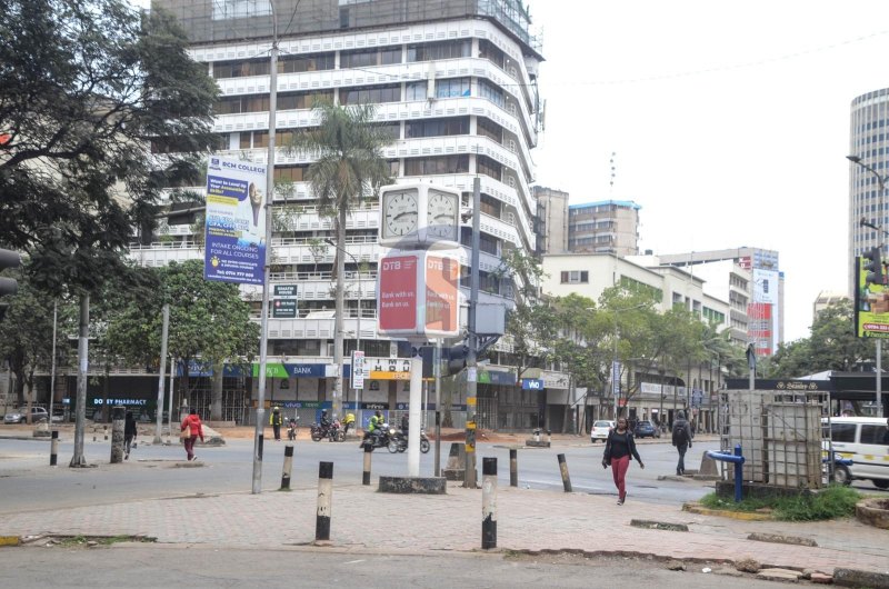 Nairobi CBD grinds to a halt as security tightens