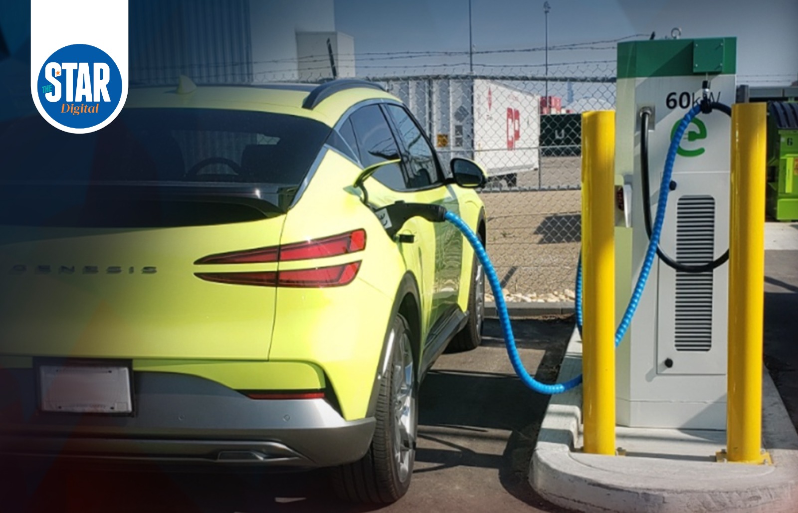 What share of new cars sold in 2025 were electric?