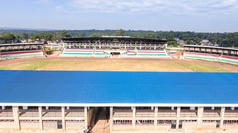 Wetang’ula tells contractor to complete works on Masinde Muliro Stadium