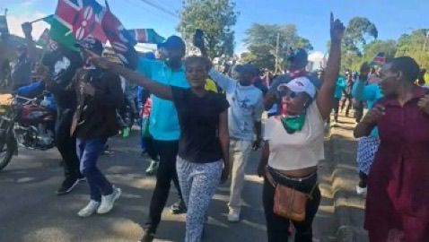 Nanyuki residents protest proposed Ebola facility