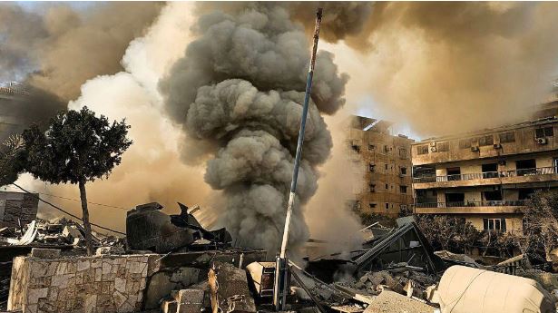 Israeli air strikes hit Lebanese city of Tyre despite Iranian warning to stop attacks