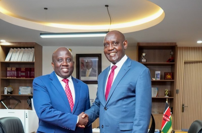 PS Tanui, Ololtuaa discuss digital learning in schools