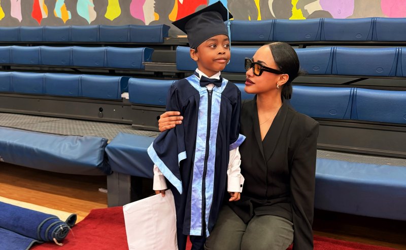 Tanasha Donna Emotional as Son NJ Graduates