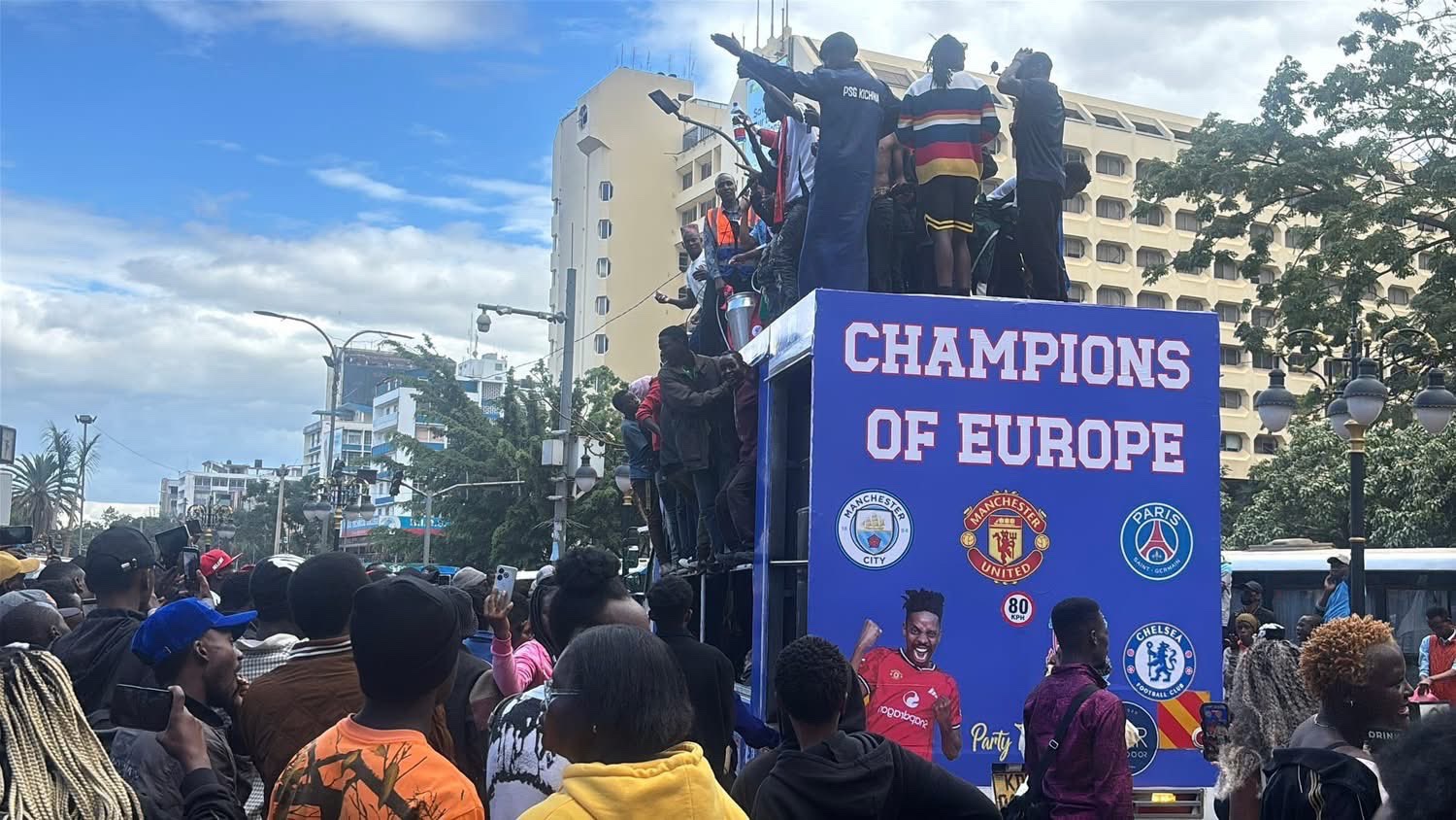 Man United, Chelsea, and City Fans Unite for Nyayo Stadium Showdown