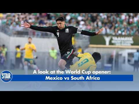 A look at the World Cup opener: Mexico vs South Africa