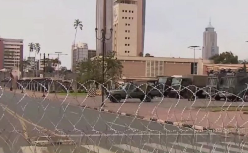 MPs halt meetings over protest jitters
