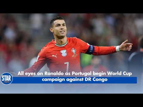 All Eyes on Ronaldo as Portugal Begin World Cup Campaign Against DR Congo