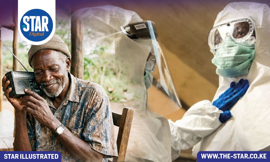 Which sources do Kenyans trust most about Ebola centre?