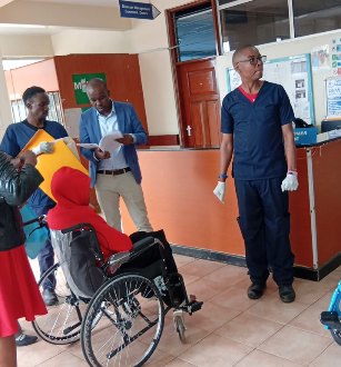 Sonko facilitates medical reviews for Utumishi Academy fire survivors