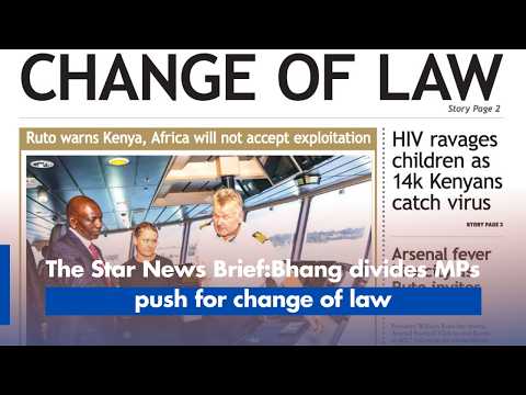 Bhang divides MPs push for change of law