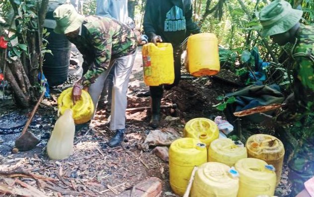 Rift Valley tops nation in illicit liquor seizures