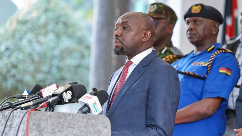Murkomen: 355 arrested during Gen Z protests