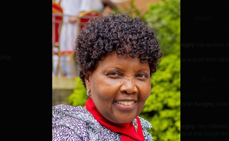 Ex-MP Kosgey loses wife Mama Zipporah