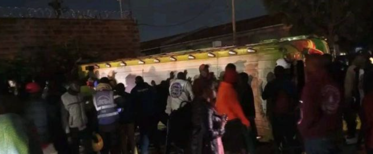 Matatu crash leaves 4 dead, 15 injured in Industrial Area