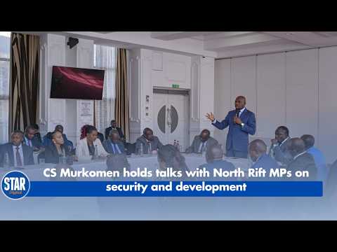 CS Murkomen holds talks with North Rift MPs on security and development
