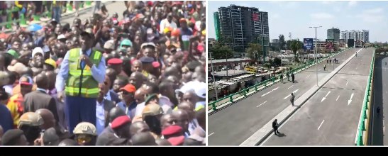 Ruto commissions Ngong Road flyover