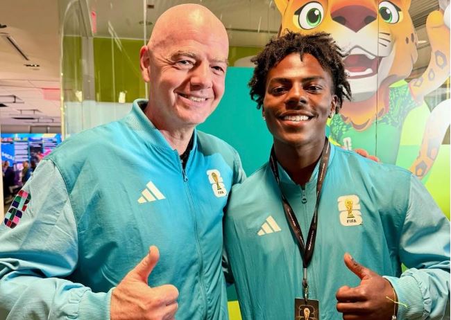 World cup 2026: IShowSpeed awarded first fan ID