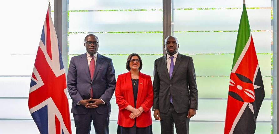 Sakaja, Murkomen tap UK policing expertise